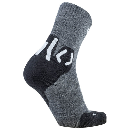 UYN Trekking Approach Merino Mid Men's Socks, Anthracite/Black 2