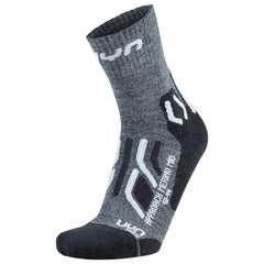 UYN Trekking Approach Merino Mid Men's Socks, Anthracite/Black