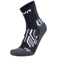 UYN Trekking Approach Mid Women's Socks, Black/Grey