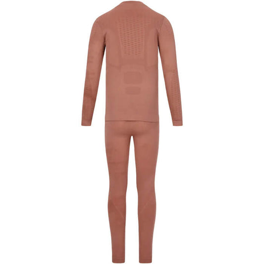 Endurance ZigZag Gualala Seamless Kids Baselayer, burlwood 4